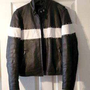 YKK Leather Women's Jacket